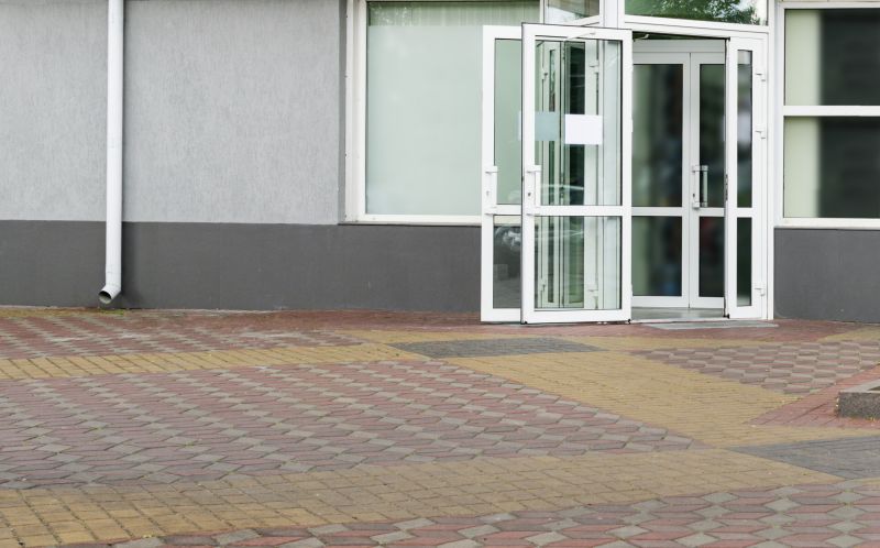 Decorative Glass Door