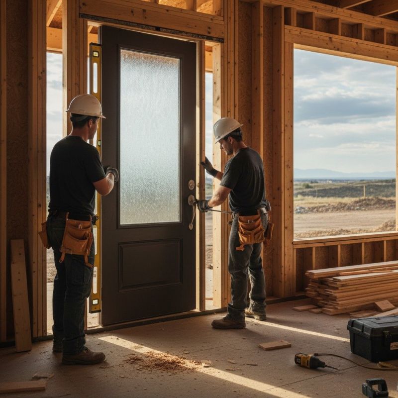 Farmhouse Door Installation